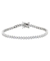 By Adina Eden Bezel Tennis Bracelet