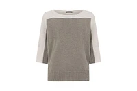Olsen Women's Dolman Sleeve Boatneck Sweater