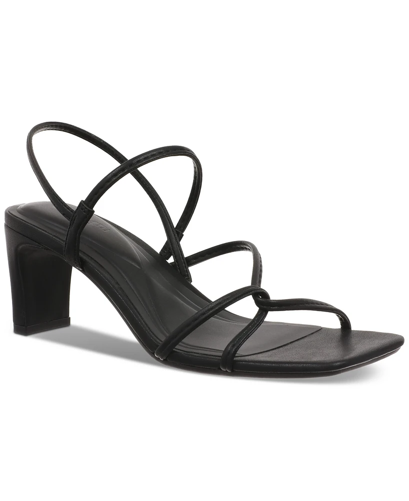 On 34th Women's Cloverr Strappy Block-Heel Sandals, Created for Macy's
