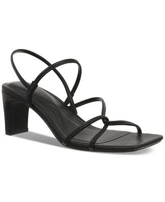 On 34th Women's Cloverr Strappy Block-Heel Sandals, Created for Macy's
