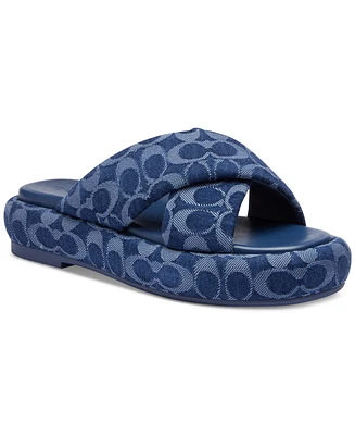 Coach Women's Penelope Signature C Sandals