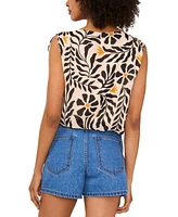 1.state Women's Tie Shoulder Tank Blouse