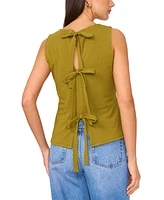 1.state Women's Tie-Back Sleeveless Top