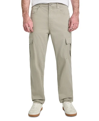 Guess Men's Julianne Sateen Slim-Fit Cargo Pants