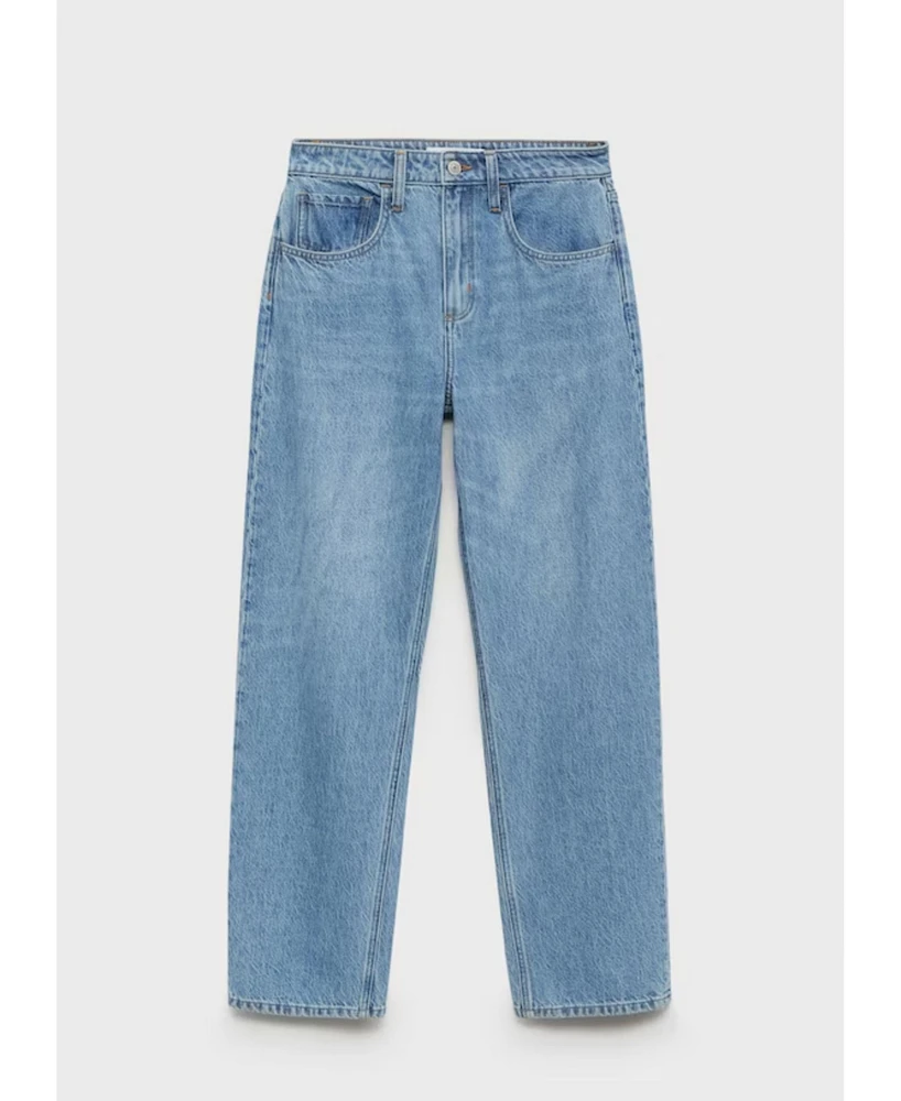 Mango Women's High-Rise Balloon Jeans