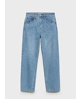 Mango Women's High-Rise Balloon Jeans
