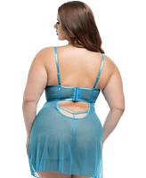 Oh La Cheri Plus Emma Flyaway Babydoll