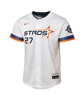 Nike Big Boys and Girls Jose Altuve White Houston Astros 2025 City Connect Limited Player Jersey