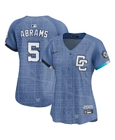 Nike Women's C.j. Abrams Gray Washington Nationals 2025 City Connect Limited Player Jersey
