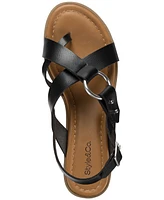 Style & Co Women's Romyy Flat Sandals, Exclusively at Macy's