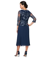 Alex Evenings Petite 2-Pc. Lace Jacket Dress Set