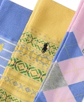 Polo Ralph Lauren Men's Pastel Patterns Socks Gift Box