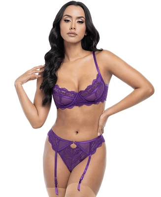 Oh La La Cheri Women's Margo Lace 2 Piece Set