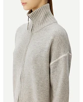 Gobi Cashmere Women's Cashmere Zip Cardigan
