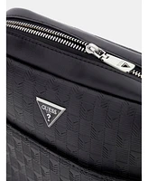 Guess Men's Torino Top Zip Crossbody Bag