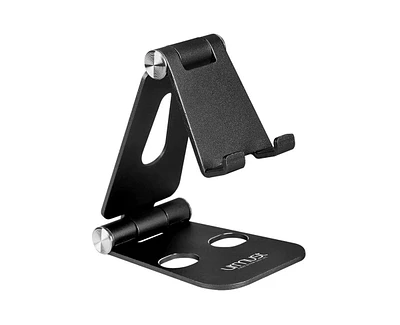 Urmust Foldable & Adjustable Phone Stand | Desktop Dock for iPhone 6-15 Max/Pro, iPad Mini 7-10'' Tablets