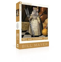 New York Puzzle Company Lady Camembert 500 Piece Puzzle