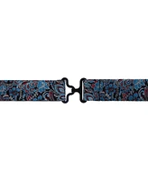 Trafalgar Men's Enzo Exploded Floral Silk Bow Tie