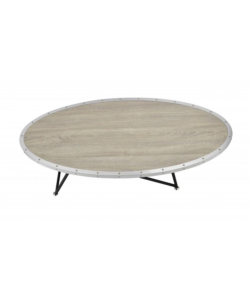 Iron Round Coffee Table – Sleek and Durable Design