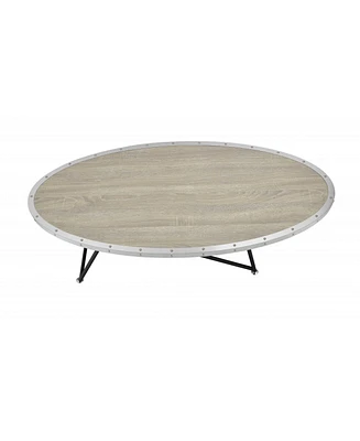 Iron Round Coffee Table – Sleek and Durable Design