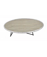 Iron Round Coffee Table – Sleek and Durable Design