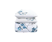 Superior Cherry Garden Cotton Duvet Cover Set