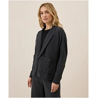 Pact Women's Organic Cotton Airplane Relaxed Blazer