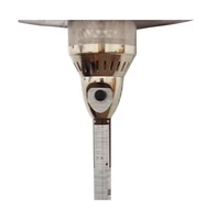 Freestanding 41000 Btu Natural Gas Patio Heater with Steel Construction