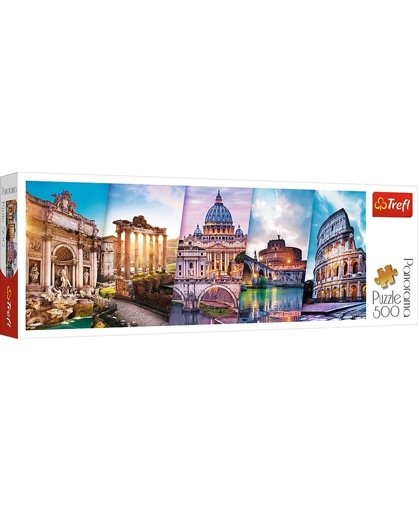 Trefl Red 500 Piece Panorama Puzzle - Traveling to Italy / Fotolia