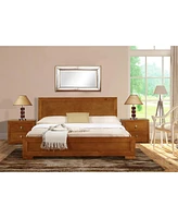 Bed Frame in Solid and Manufactured Wood – Durable Construction