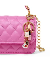 Tiny Treats + Zomi Gems Girls Classic Link Chain Top Handle Handbag, Hot Pink