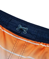 Rokka&Rolla Boys Quick Dry Drawstring Swim Trunks Board Shorts with Mesh Lining UPF50+ Xs-xxl
