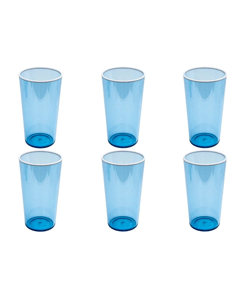 TarHong Vetro Double Old Fashioned Glasses, Set of 6