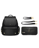 Zoe 15" Laptop Backpack with Detachable Clutch