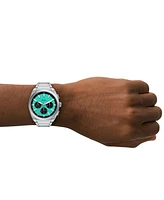 Fossil Men's Everett Chronograph Stainless Steel Watch, 44mm