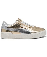 Puma Big Girls Cali Mixed Metals Casual Sneakers from Finish Line