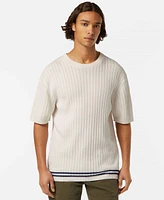 Scotch & Soda Men's Structured Knitted T-Shirt