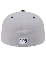 New Era Men's Gray Portland Sea Dogs Authentic Collection 59FIFTY Hat