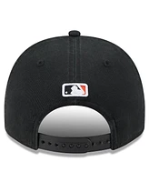 New Era Men's Black Baltimore Orioles 2025 Jackie Robinson Day Golfer Adjustable Hat