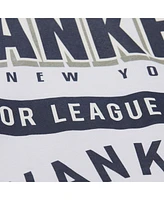 Mitchell & Ness Men's White New York Yankees Cooperstown Collection Team Origins Premium T-Shirt