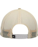 Quiksilver Men's Oatmeal Checked Out Snapback Hat