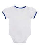 Outerstuff Baby Boys and Girls 3-Piece White Philadelphia Phillies Sweet Catcher Headband Skirt Set