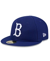 New Era Men's Royal Brooklyn Dodgers 2025 Jackie Robinson Day Retro crown 59FIFTY Unstructured Hat