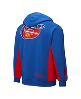 Mitchell & Ness Men's Royal Denver Nuggets Hardwood Classics Team Origins Fleece Pullover Hoodie