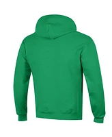 Champion Men's Green Notre Dame Fighting Irish Arched Logo Fleece Pullover Hoodie