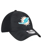 New Era Men's Black Miami Dolphins Active Camo 39THIRTY Flex Hat