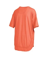 Pressbox Women's Orange Florida Gators Poncho T-Shirt