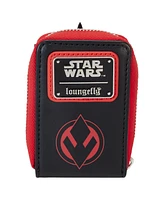 Loungefly Darth Maul Star Wars Phantom Menace 25th Anniversary Accordion Wallet