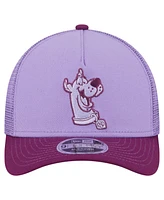 New Era Men's Purple Scooby-Doo Tonal 9FORTY Adjustable Trucker Hat
