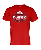 Blue 84 Men's Red St. John's Storm 2025 Big East Basketball Conference Tournament Champions T-Shirt